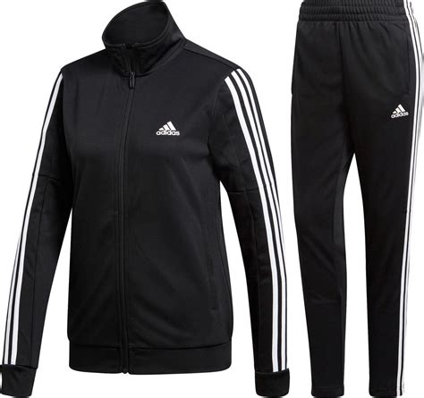 adidas trainingspak zwart wit|adidas trainingspak dames.